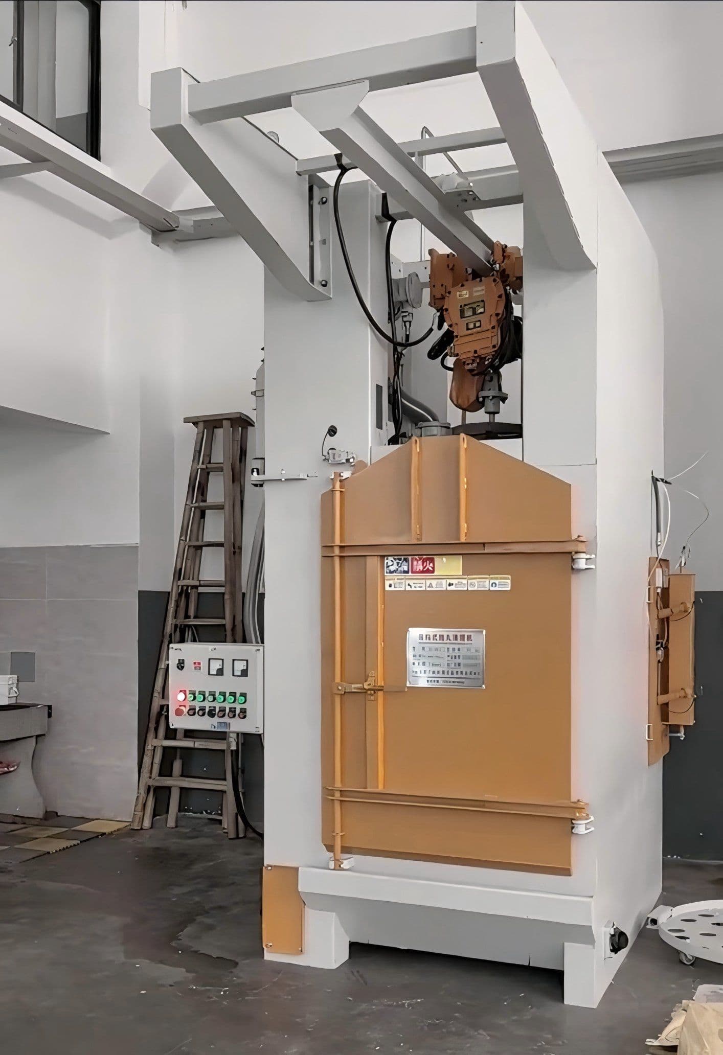 Rotary Hook Shot Blasting Machine for Forgings and Irregular Parts